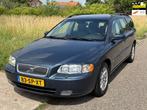 Volvo V70 2.4 Edition II Automaat ECC Audio/CD Leder Electri, Zwart, Blauw, 1498 kg, 2435 cc