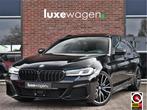 BMW 5 Serie Touring 530d 286pk M-Sport Pano Laser ACC HUD Co, Achterwielaandrijving, Gebruikt, Zwart, 2993 cc
