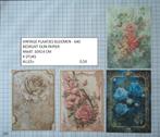 🟢vintage plaatjes bloemen 640 ( alleen verzenden, Ophalen, Nieuw, Overige thema's, Knipvel