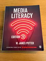 Media literacy 10th edition by W. James Potter, Ophalen of Verzenden, Zo goed als nieuw, Alpha, WO