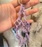 Sleutelhanger macrame, Ophalen of Verzenden, Mineraal