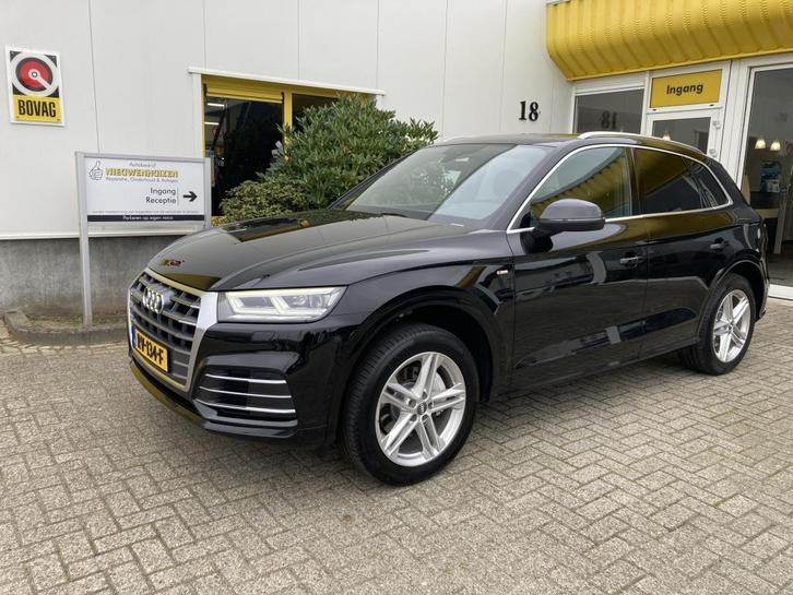 Audi Q5 2.0 TFSI Quattro S-Line Panoramadak Trekhaak, Auto's, Audi, Bedrijf, Q5, ABS, Airbags, Airconditioning, Alarm, Bluetooth