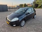 Fiat Punto 1.4 3DR 2006 Zwart Navigatie, Auto's, Fiat, Voorwielaandrijving, 4 cilinders, Zwart, Origineel Nederlands