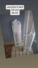 Houten luxaflex, Ophalen, Hout 220cmx220cm, 200 cm of meer, Wit