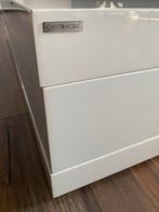 Goossens salontafel Zen wit, Ophalen, Gebruikt, Vierkant, 50 tot 100 cm