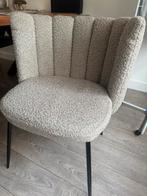 Stoelen set: lichtgrijs & taupe, Huis en Inrichting, Stoelen, Ophalen, Gebruikt, Vijf, Zes of meer stoelen, Stof