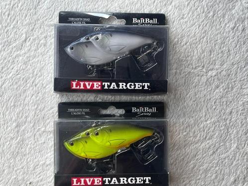 adv 190 / NIEUW set 2 blisters kunstaas LIVE TARGET, Watersport en Boten, Hengelsport | Zeevissen, Nieuw, Overige typen, Ophalen of Verzenden