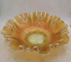 Vintage Fenton Holly + Berry Marigold Carnival glazenschaal, Ophalen of Verzenden