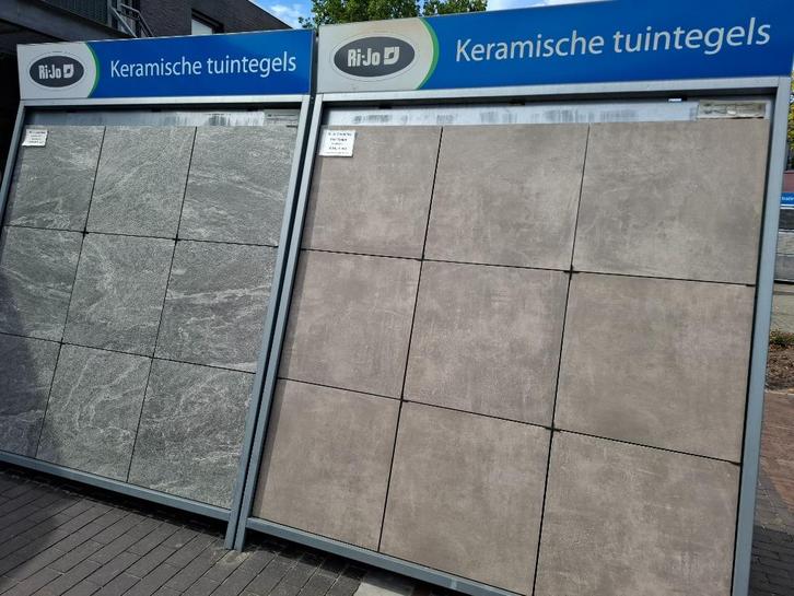 tuintegels "Laagste prijs"., Tuin en Terras, Tegels en Klinkers, Nieuw, Terrastegels, Keramiek, 10 m² of meer, Ophalen of Verzenden