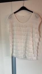 Gerry weber top nieuw wit 42, Wit, Maat 42/44 (L), Nieuw, Ophalen of Verzenden