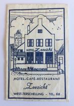"Zeezicht" West-Terschelling  (Friesland), Verzamelen, Suikerzakjes, Ophalen of Verzenden