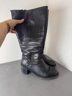 Jjfw dames laarzen hoge maat 39, Hoge laarzen, Zwart, Ophalen of Verzenden, Zo goed als nieuw