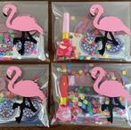 Leuke flamingo’s voor traktatie, versiering of slingers, Versiering, Ophalen of Verzenden, Zo goed als nieuw, Verjaardag