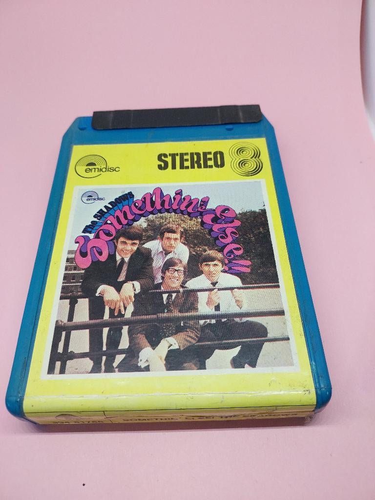 8 TRACK THE SHADOWS SOMETHING ELSE JAREN 70, Cd's en Dvd's, Cassettebandjes, Gebruikt, 1 bandje, Ophalen of Verzenden, Origineel