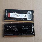 Kingston HyperX DDR4 2400 cl14 Gaming, Computers en Software, RAM geheugen, DDR4, 8 GB, Ophalen of Verzenden, Zo goed als nieuw