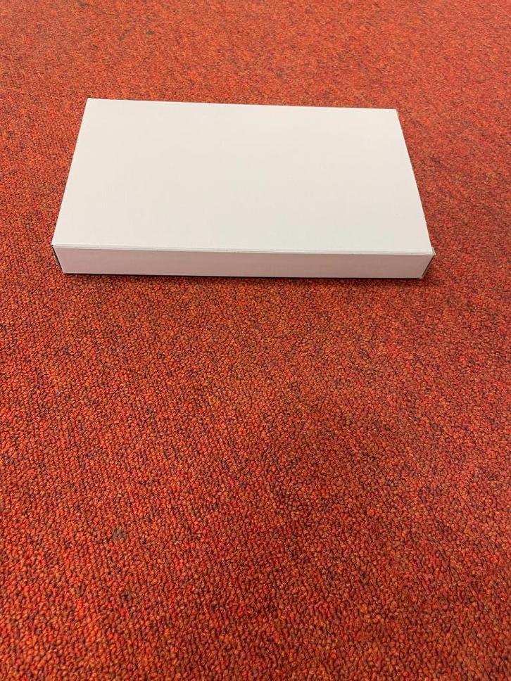 Brievenbusdoos - 255x160x28MM - Wit, Doe-het-zelf en Verbouw, Kratten en Dozen, Nieuw, Doos, Minder dan 50 cm, Minder dan 35 cm