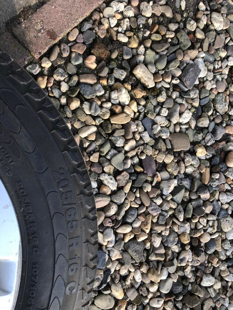 Reserve velg + band, Ophalen of Verzenden, Gebruikt