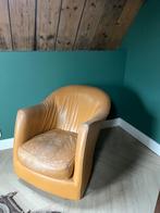 Fauteuil leolux leer, Huis en Inrichting, Fauteuils, Gebruikt, Ophalen of Verzenden, 75 tot 100 cm, Modern