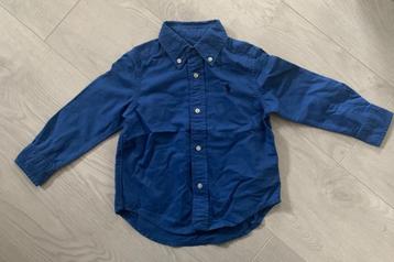 Originele RALPH LAUREN Overhemd maat 92, NIEUW! CADEAUTIP! beschikbaar voor biedingen