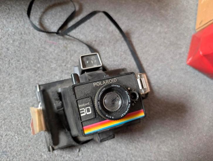 Vintage Polaroid Instant 30 Camera (en meer), Audio, Tv en Foto, Fotocamera's Analoog, Gebruikt, Polaroid, Polaroid, Ophalen of Verzenden