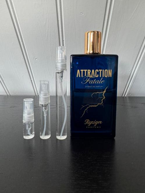 Attraction Fatale, Ryziger Parfums, Verzamelen, Parfumverzamelingen, Zo goed als nieuw, Miniatuur, Ophalen of Verzenden