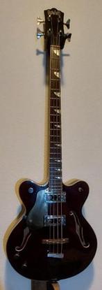 Eastwood Classic 4 semi-akoestische basgitaar LH lefty, Ophalen, Gebruikt, Semi-akoestisch