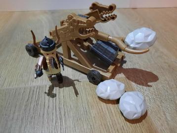 9245 Playmobil Rochel met Katapult - Ridder middeleeuwen beschikbaar voor biedingen