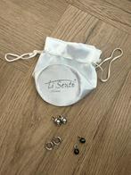 Ti Sento Milano Zilveren Oorbellen met Bedels, Hangers, Ophalen of Verzenden, Zo goed als nieuw, Zilver