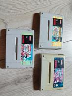 3 super nintendo spellen, Spelcomputers en Games, Games | Nintendo Super NES, 2 spelers, Verzenden, Zo goed als nieuw, Vanaf 3 jaar