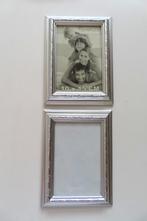 Fotolijstjes Zilverkleur 2x (4834), Ophalen of Verzenden, Zo goed als nieuw