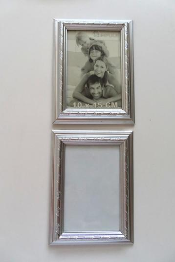 Fotolijstjes Zilverkleur 2x (4834) beschikbaar voor biedingen