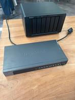 Synology DS1618+ NAS + Seagate Ironwolf 8TB x6, Ophalen, Zo goed als nieuw