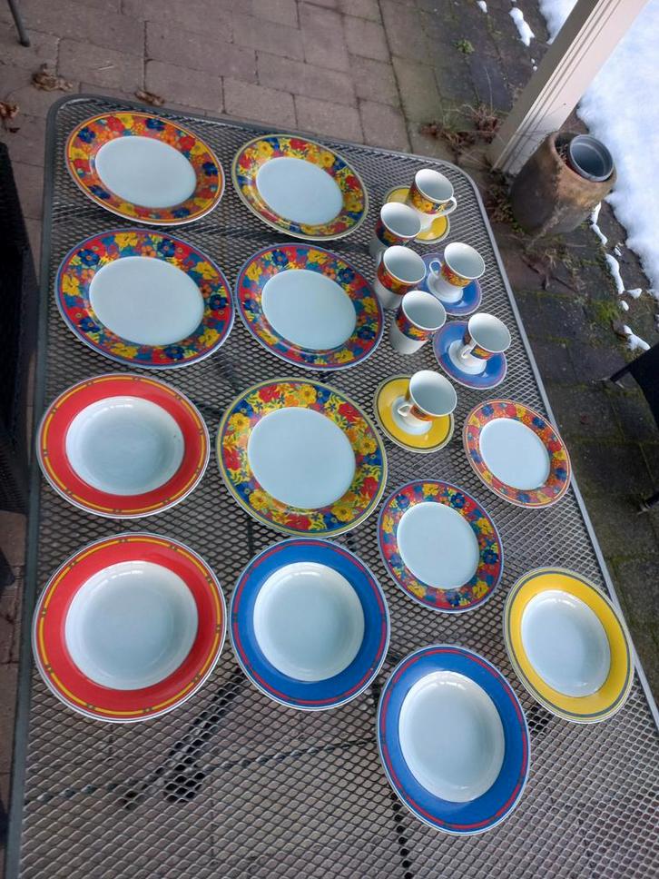 Servies Heinlich Winterling Bavaria, Huis en Inrichting, Keuken | Servies, Gebruikt, Bord(en), Overige stijlen, Porselein, Ophalen of Verzenden