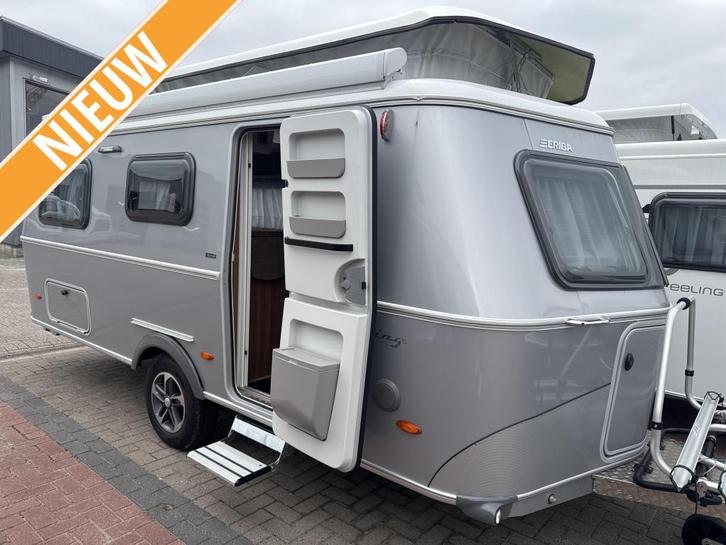 Eriba Touring 642 Legend Ventura Zilver Gratis mover!, Caravans en Kamperen, Caravans, Bedrijf, tot en met 3, 1000 - 1250 kg, Standaardzit
