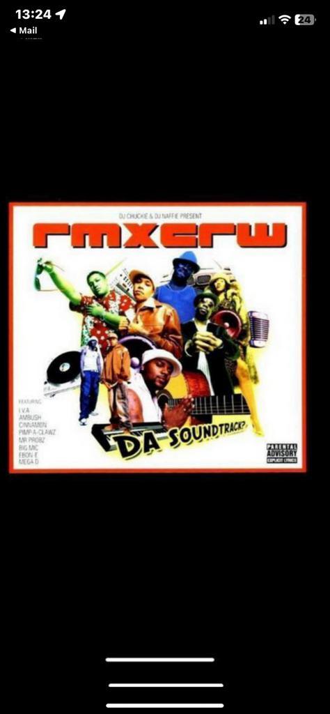 RMXCRW - Da Soundtrac CD - Hiphop, Cd's en Dvd's, Cd's | Hiphop en Rap, Gebruikt, Ophalen of Verzenden
