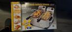 FRITEL FR 1355 Duo Dubbele Friteuse - Nieuw in doos, Witgoed en Apparatuur, Frituurpannen, 2 tot 3 liter, Ophalen of Verzenden