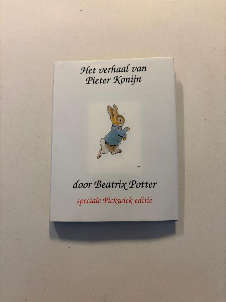 Het verhaal van pieter konijn beatrix potter boekje pickwick, Boeken, Kinderboeken | Jeugd | onder 10 jaar, Zo goed als nieuw