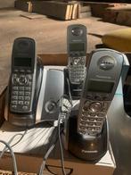 Telefoons panasonic, Telecommunicatie, Gebruikt, Ophalen of Verzenden, 3 handsets