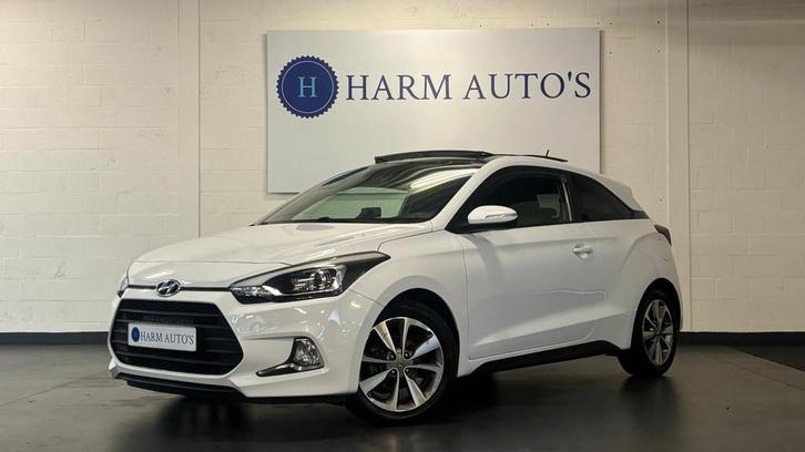 Hyundai I20 Coupé 1.4 101pk Pano / Cruise / Clima / 4 cilin, Auto's, Hyundai, Bedrijf, Te koop, i20, ABS, Airbags, Airconditioning