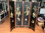 Vintage Chinees kamerscherm  ingelegd kunst dames 300 euro, Ophalen, Gebruikt