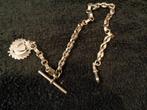 zilveren goed gemerkte horloge ketting, Ophalen of Verzenden, Zilver