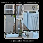 Radiator 3 plaats, Doe-het-zelf en Verbouw, Verwarming en Radiatoren, Ophalen, 30 tot 80 cm, Radiator, Zo goed als nieuw