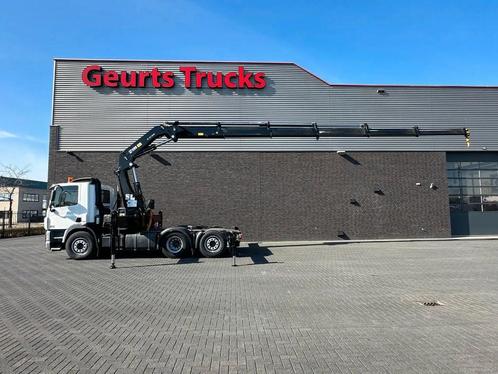 DAF CF 85 410 6X2 + HIAB 422EP-5 HIPRO TREKKER/SATTELZUG/TRA, Auto's, Vrachtwagens, Bedrijf, Te koop, ABS, Achteruitrijcamera
