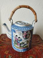 Prachtige grote vintage Japanse theepot, Antiek en Kunst, Antiek | Porselein, Verzenden
