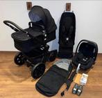 Joolz Day3 Brilliant Black 3in1 Complete Kinderwagen, Kinderen en Baby's, Buggy's, Ophalen, Joolz, Zo goed als nieuw, Voetenzak