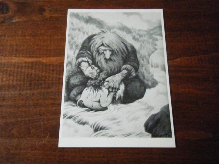 A12 - Trollen / Trol - Noorwegen - Mooi - 2, Verzamelen, Ansichtkaarten | Themakaarten, Overige thema's, Ophalen of Verzenden