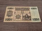 Lastig biljet 20 gulden Roerganger / Stuurman BW-serie, 1926, Ophalen of Verzenden, 25 gulden