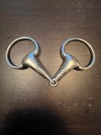 RVS Enkelgebroken Watertrens 13 cm, Ophalen of Verzenden, Gebruikt, Dressuur