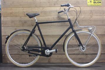 Union Flow herenfiets 7v 61cm mat zwart met 3 mnd garantie beschikbaar voor biedingen