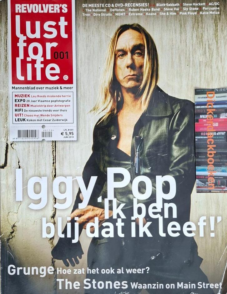 Revolver's Lust For Life Nr 01, juni '10; Ruben Hoeke, Verzamelen, Muziek, Artiesten en Beroemdheden, Gebruikt, Boek, Tijdschrift of Artikel